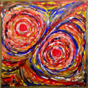 CELLULE Olio su tela dim. 60x60 La magia della vita. 14/01/2014
