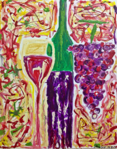 SAPORE ROSSO Olio e smalti su tela dim. 40x50 Schizzi di vita e gusto… 14/07/2014